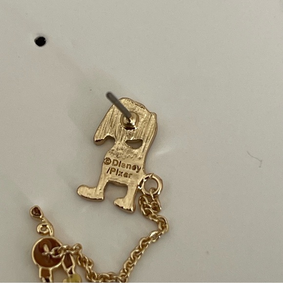 NIB Baublebar Pixar Disney slinky dog toystory double post earrings - Picture 10 of 11